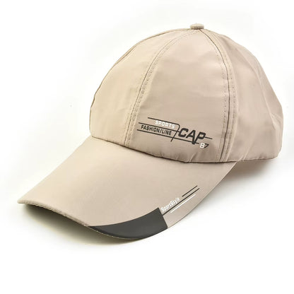 1X Long Brim Baseball Cap Sun Visor Hat Waterproof Sport Duck Tongue Women Men Quick Dry Outdoor Baseball Cap Adjustable Sun Hat